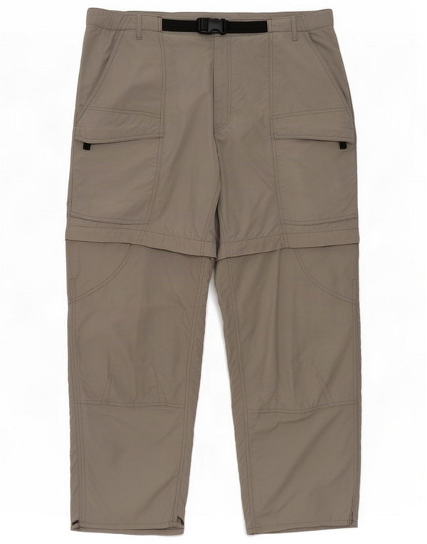 Rohan Mens Hiking Cargo Trousers XL W38 L28 Grey Polyester