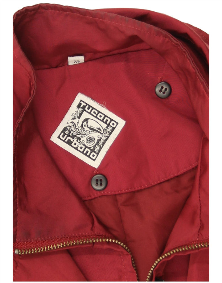 Ανδρικό μπουφάν Tucano Urbano Bomber UK 42 XL Red Polyester