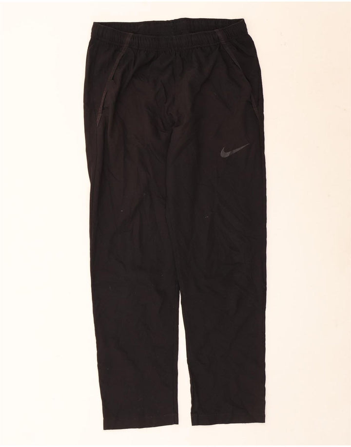 Ανδρικό παντελόνι αθλητικής φόρμας Nike Dri Fit Μικρό μαύρο πολυεστέρα