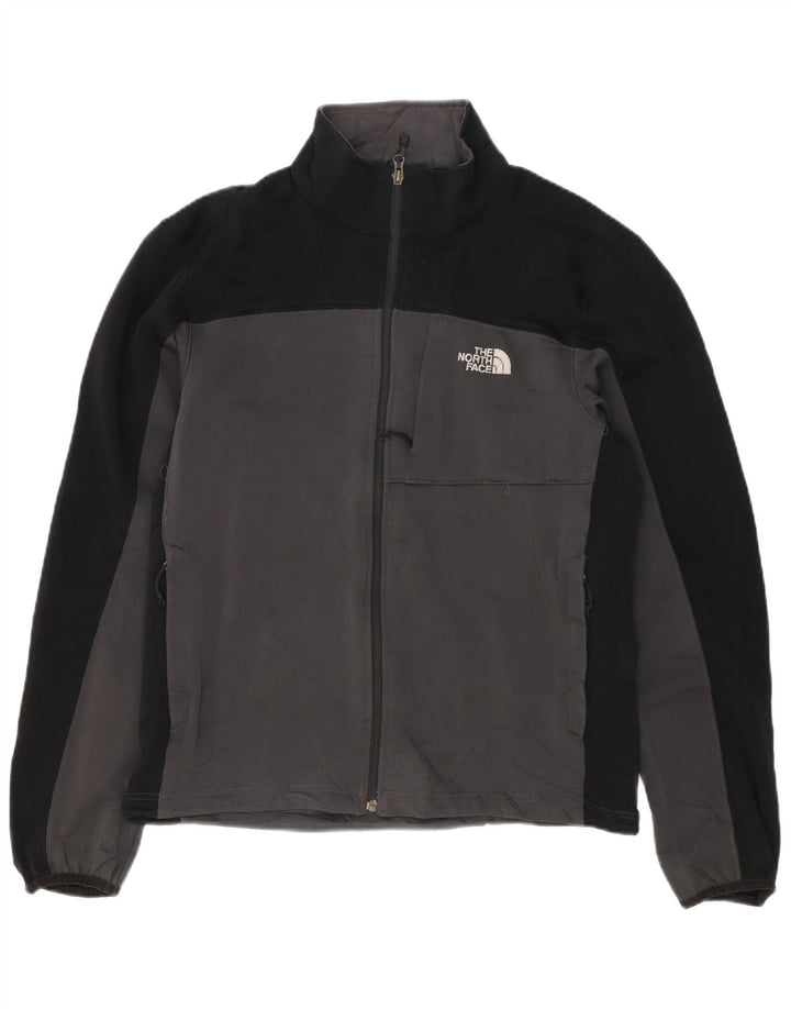 Ανδρική αθλητική φόρμα THE NORTH FACE Μπουφάν μεσαίου γκρι χρώματος πολυεστέρας