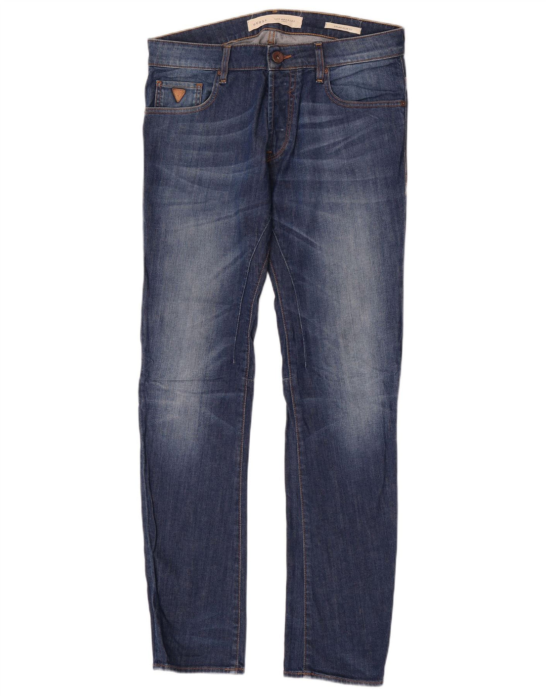 Guess Ανδρικό Slim Jeans W32 L34 Μπλε βαμβακερό