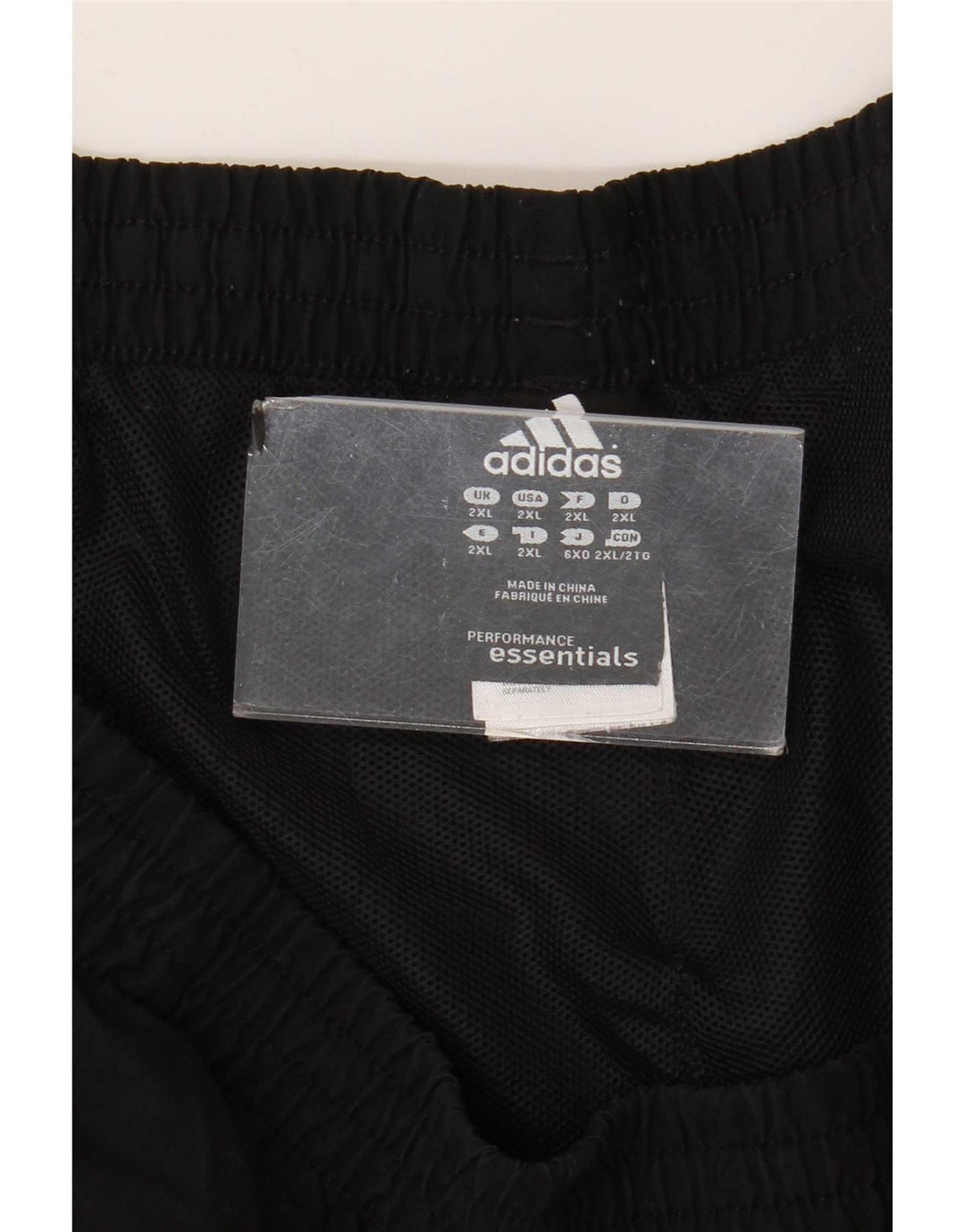 Ανδρικό αθλητικό σορτς Adidas 2XL μαύρο πολυεστέρα