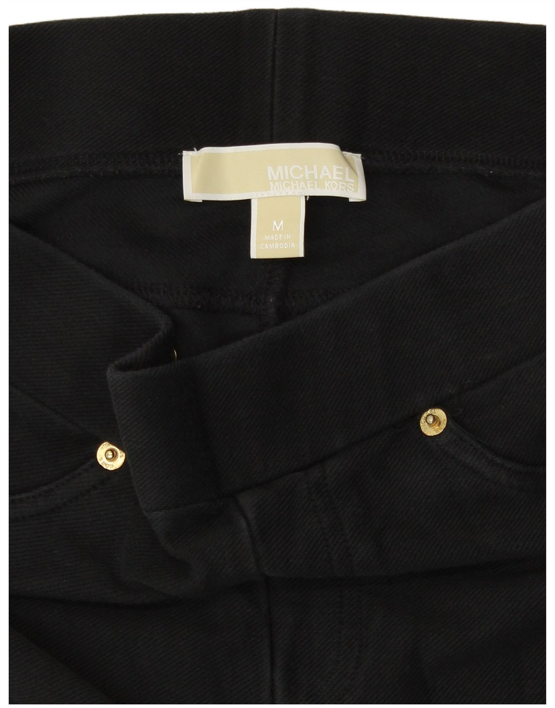 Michael Kors Γυναικείο κολάν UK 14 Μεσαίο μαύρο βαμβακερό