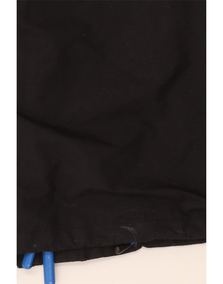 Superdry Womens The Windcheater Graphic Rain Jacket UK 16 Large Black