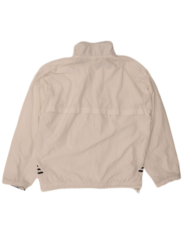Γυναικεία αθλητική φόρμα ADIDAS Top Jacket UK 24 4XL Λευκός Πολυεστέρας