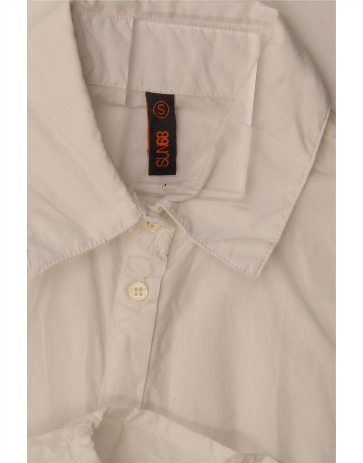 Sun68 Γυναικείο πουκάμισο UK 10 Small White