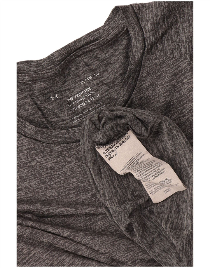 Under Armour Ανδρικό T-Shirt Top XL Grey Flecked Polyester