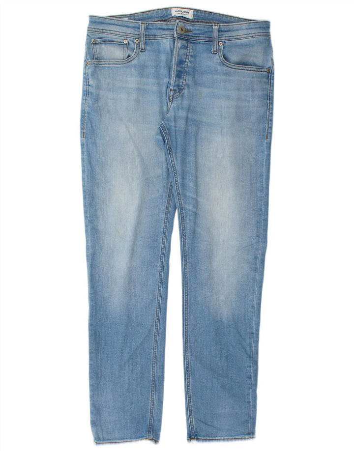 Jack & Jones Ανδρικό Slim Jeans W34 L30 Blue Cotton