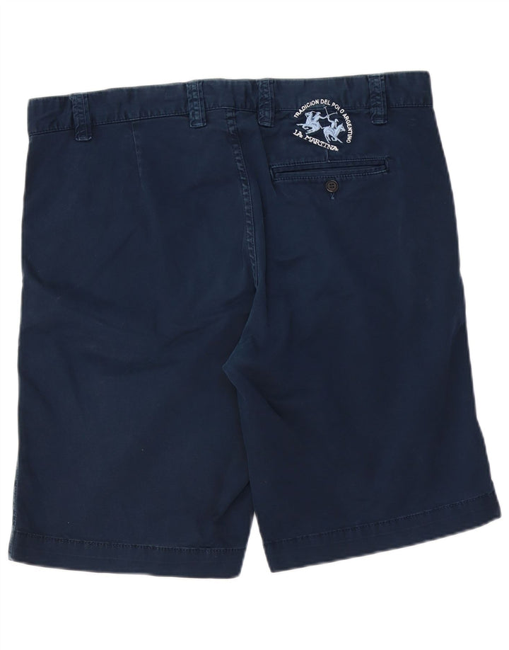 LA MARTINA Ανδρικό σορτς Chino W38 XL Navy Blue