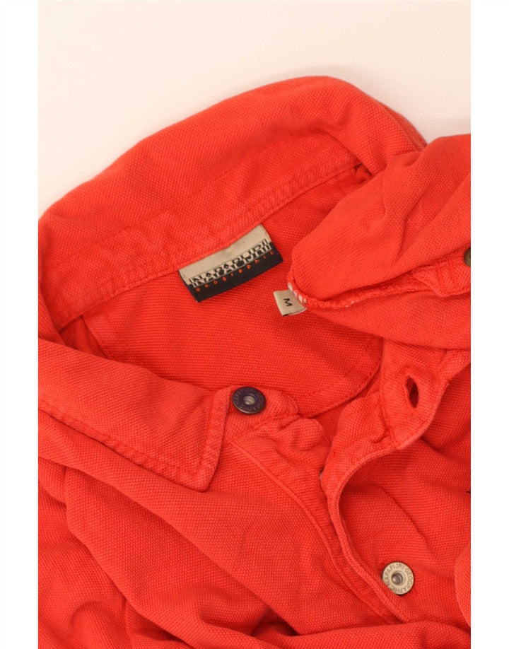 Ανδρικό πουκάμισο Napapijri Geographic Graphic Polo Medium Red