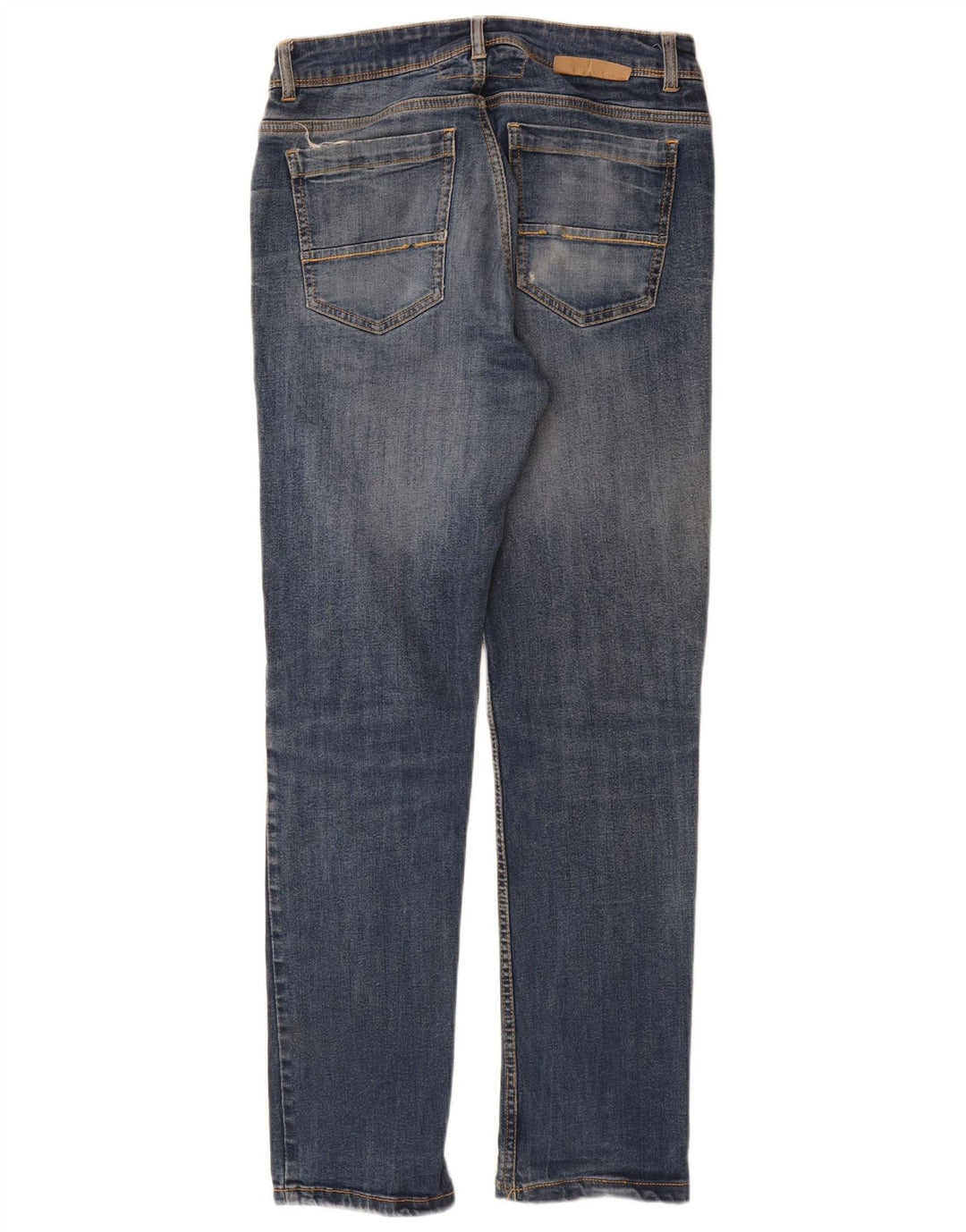 Dack's Womens Distressed Slim Jeans IT 46 Large W30 L29 Blue Cotton