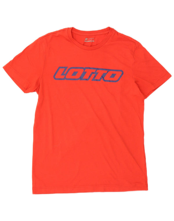 Ανδρικό γραφικό μπλουζάκι Lotto Top Medium Red