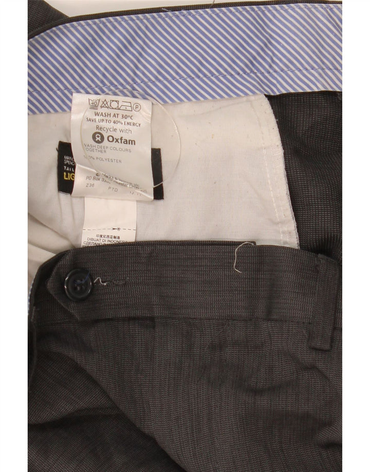 Marks & Spencer Ανδρικό ίσιο παντελόνι W36 L29 Γκρι