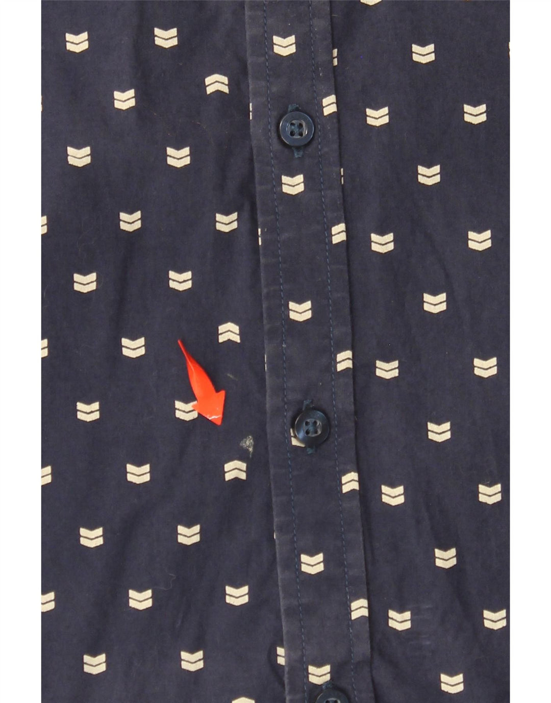 BILLABONG Ανδρικό κοντομάνικο πουκάμισο με λεπτή εφαρμογή Βαμβακερό μεσαίο μπλε ναυτικό