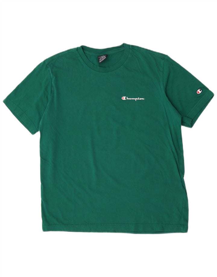 Ανδρικό T-Shirt Champion Top μεγάλο πράσινο βαμβακερό