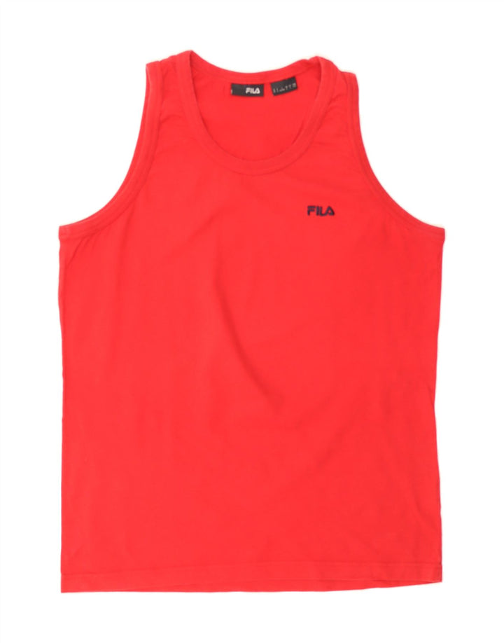 FILA Mens Large Red Vintage Fila and Second-Hand Fila from Messina Hembry 