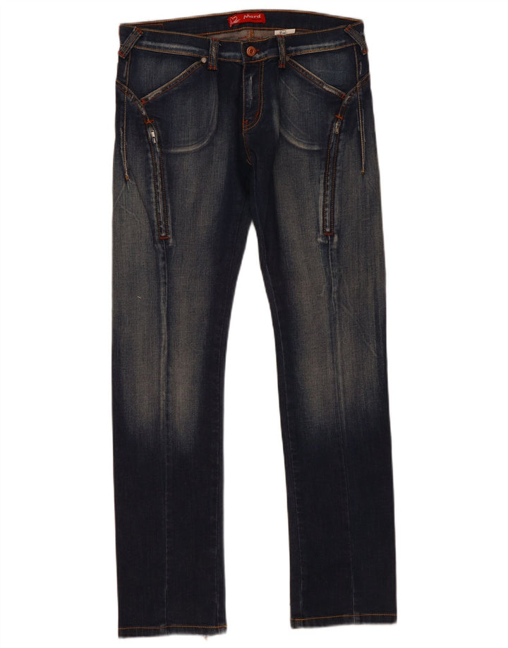 Γυναικείο ίσιο τζιν Phard W30 L31 Navy Blue Cotton