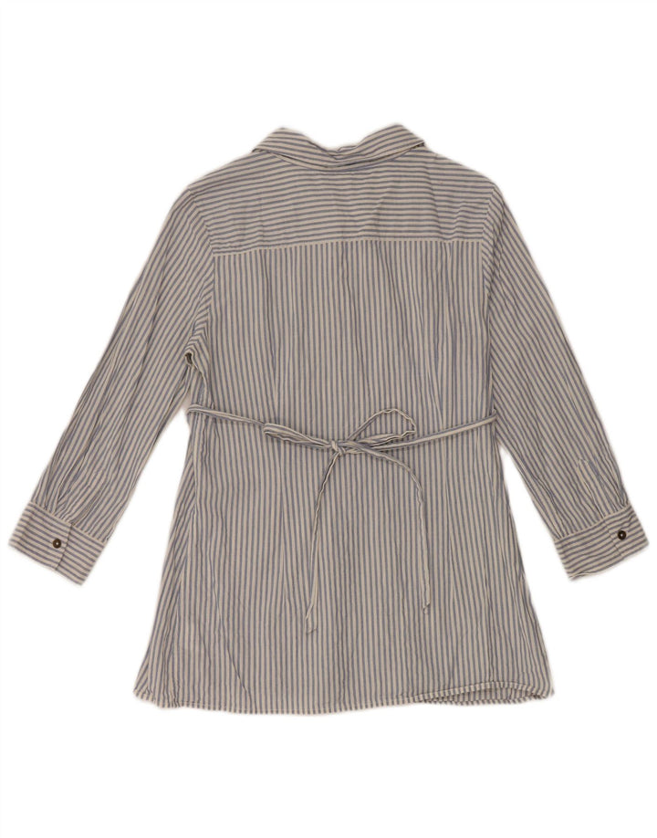 Gap γυναικείο πουλόβερ μητρότητας 3/4 μανίκι UK 10 Small μπλε ριγέ
