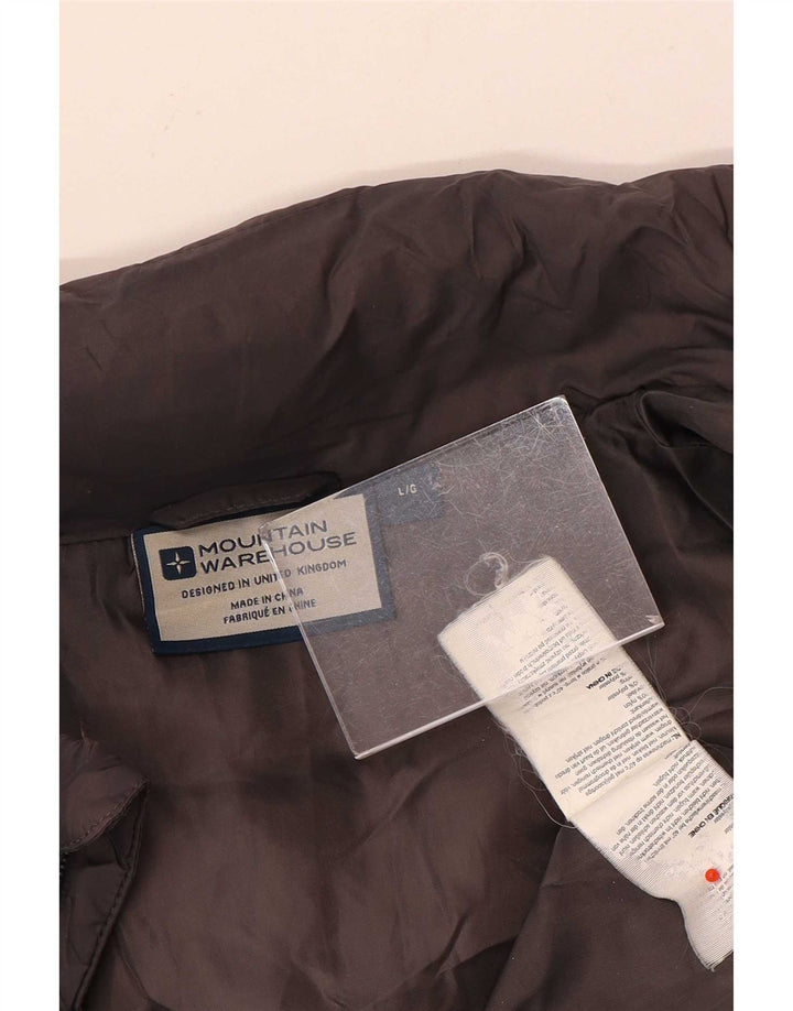 Ανδρικό μπουφάν Mountain Warehouse UK 40 Large Black Colourblock Nylon