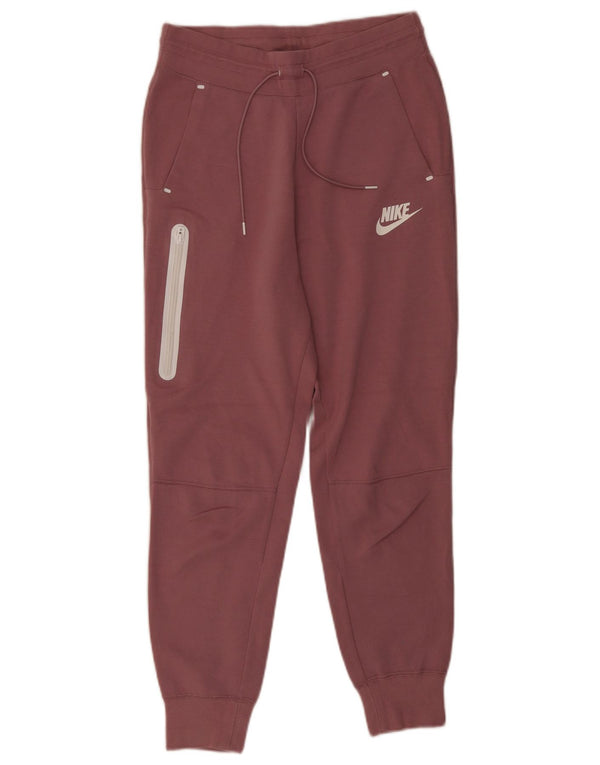 Nike γυναικεία αθλητική φόρμα παντελόνια Joggers UK 10 Small Pink Colourblock
