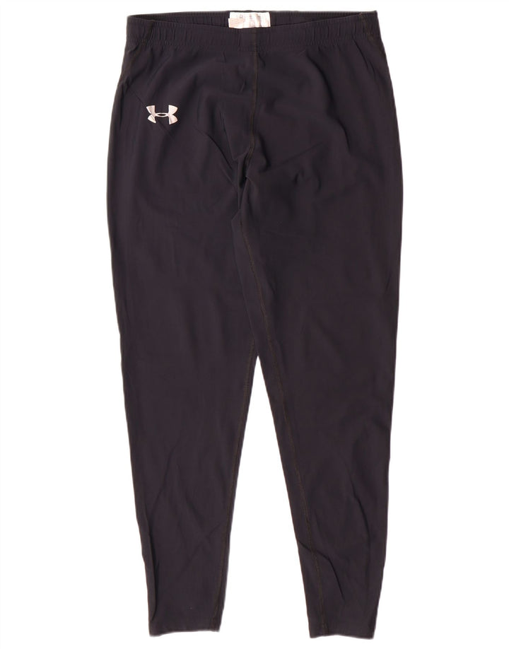 Γυναικεία φόρμα φόρμας UNDER Armour Heat Gear Παντελόνι UK 14 Large Navy Blue