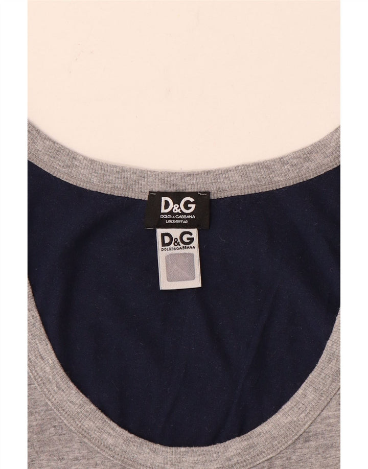 Ανδρικό γιλέκο Dolce & Gabbana, μικρό γκρι χρώμα