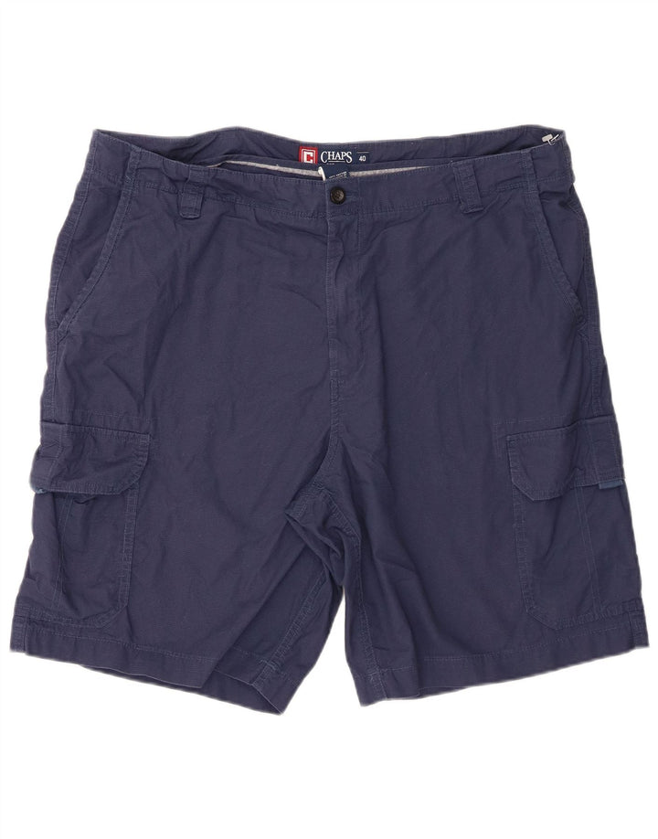 Chaps Ανδρικό σορτς Cargo W40 XL Navy Blue Cotton