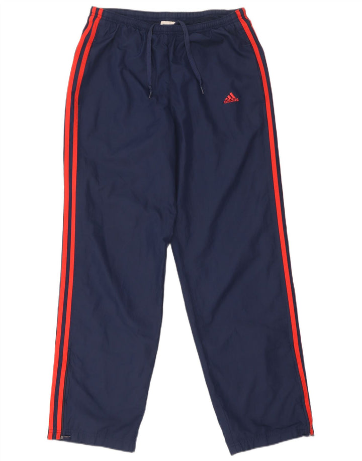 Ανδρική αθλητική φόρμα Adidas Παντελόνι Μικρό Navy Blue Polyester