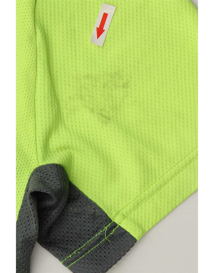 Nike Ανδρικό Dri Fit T-Shirt Τοπ Μεσαίο Πράσινο Colourblock Πολυεστέρα