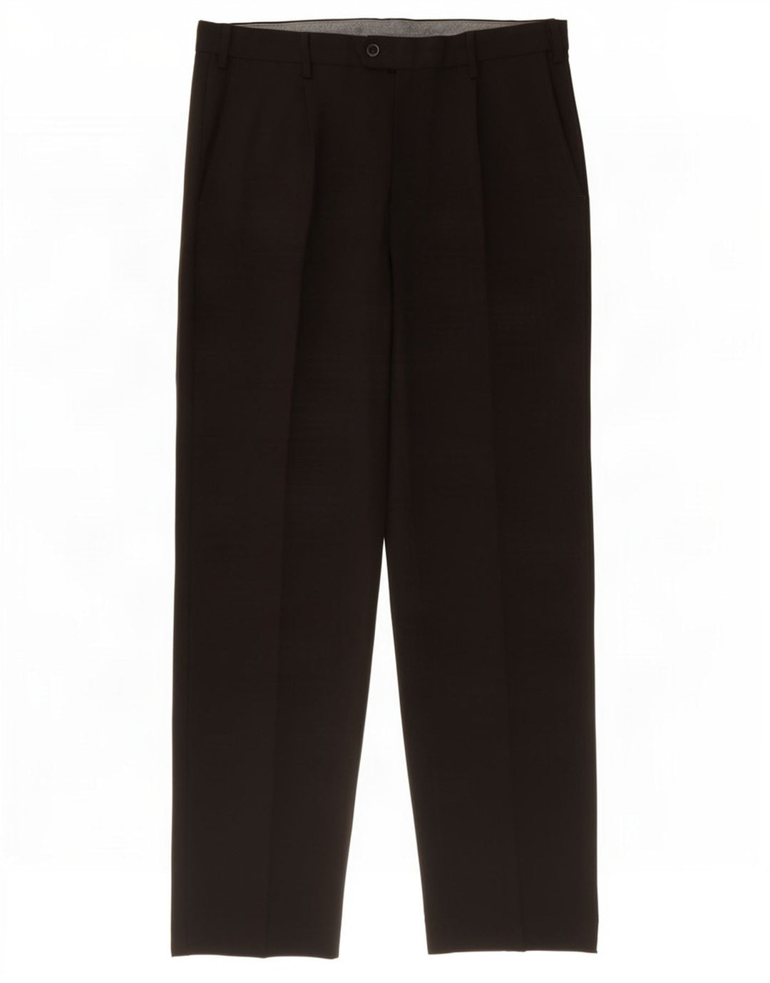 Marks & Spencer Ανδρικό παντελόνι κανονικό κοστούμι W36 L33 μαύρο πολυεστέρα