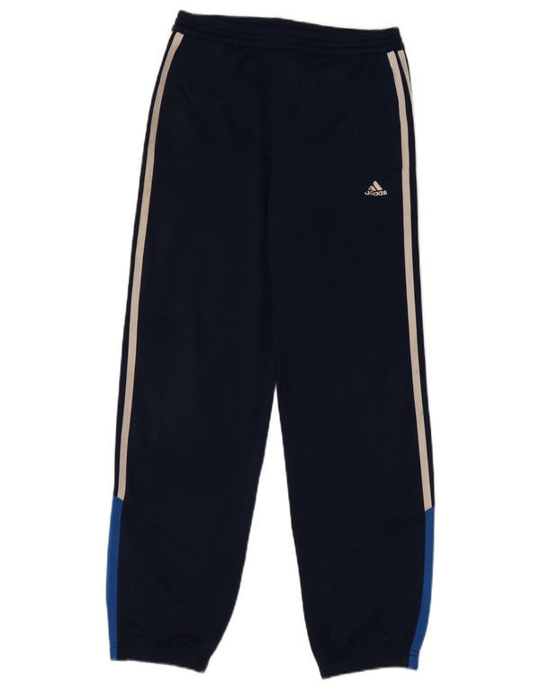Adidas Boys αθλητική φόρμα παντελόνι Joggers 11-12 ετών Navy Blue Colorblock