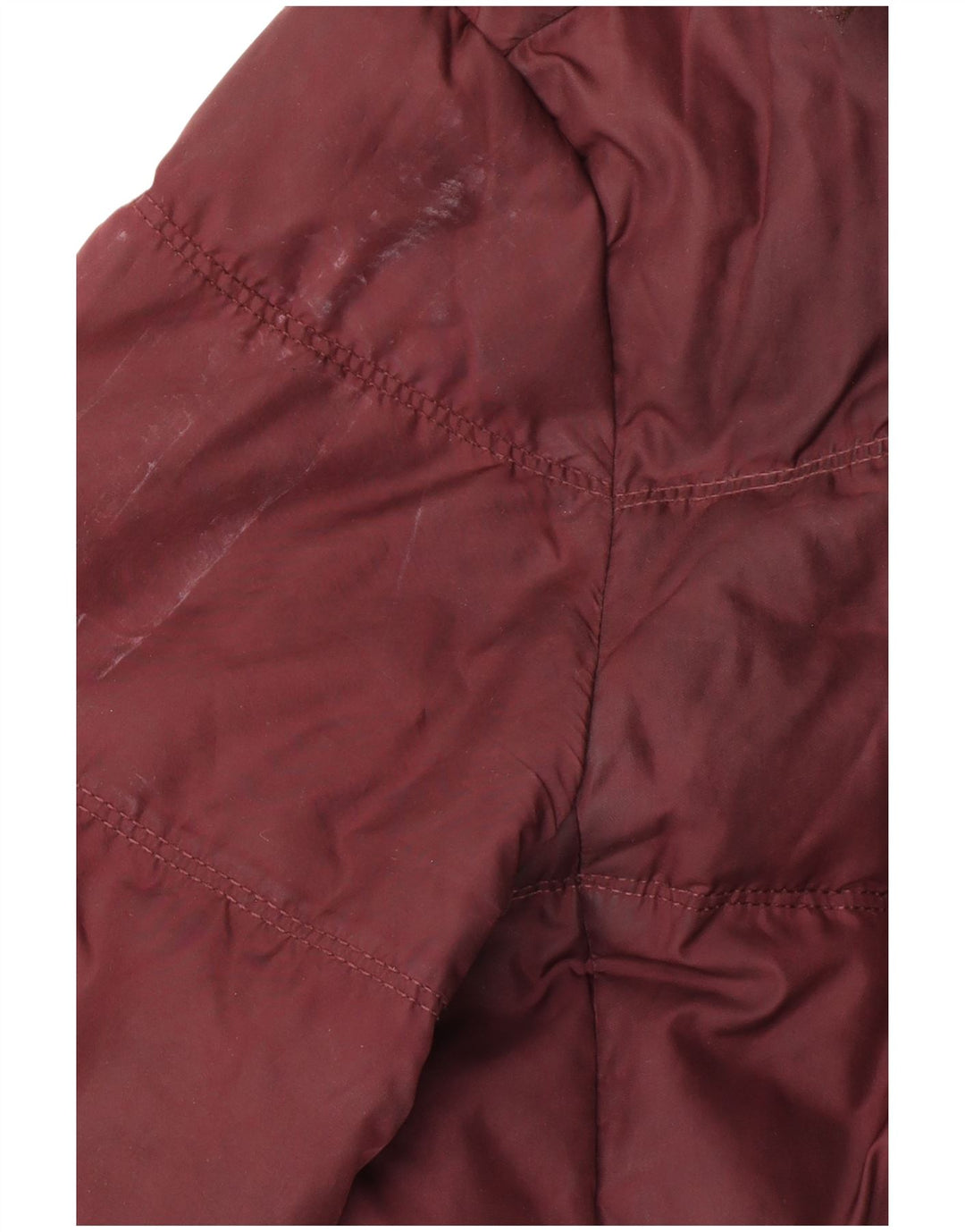 Tommy Hilfiger Γυναικείο μπουφάν με κουκούλα UK 10 Small Burgundy Polyester