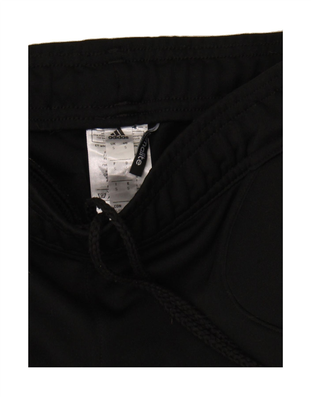 ADIDAS Mens Climalite Tracksuit Trousers Small  Black Polyester Vintage Adidas and Second-Hand Adidas from Messina Hembry 