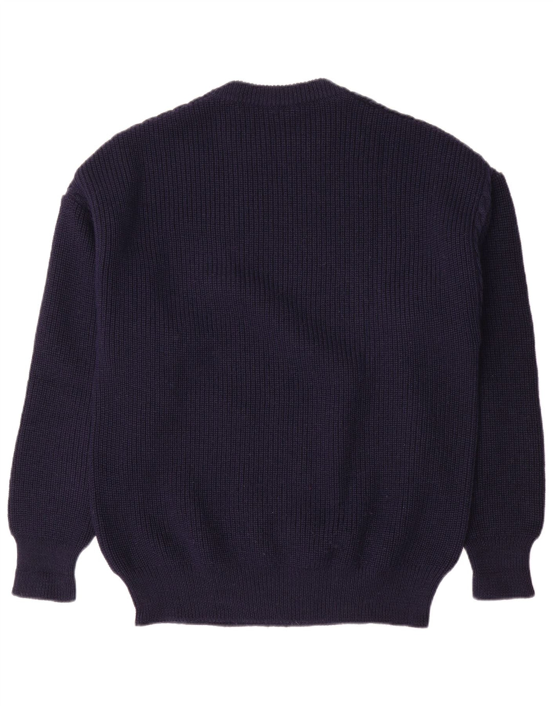 Ellesse Ανδρικό πουλόβερ με λαιμόκοψη IT 52 Large Navy Blue Wool