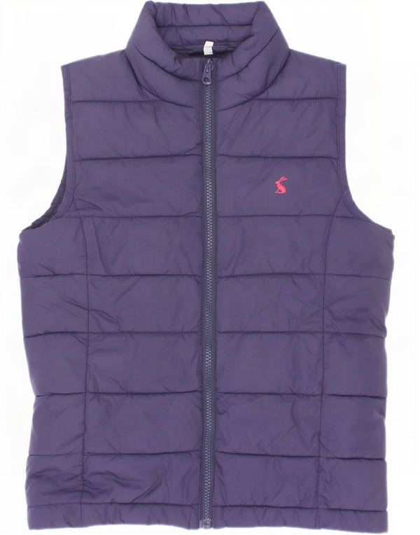 Joules Boys Padded Gilet 7-8 Years Navy Blue Polyamide