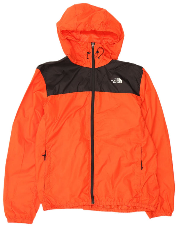 Ανδρικό μπουφάν βροχής με κουκούλα North Face UK 40 Large Orange Colourblock