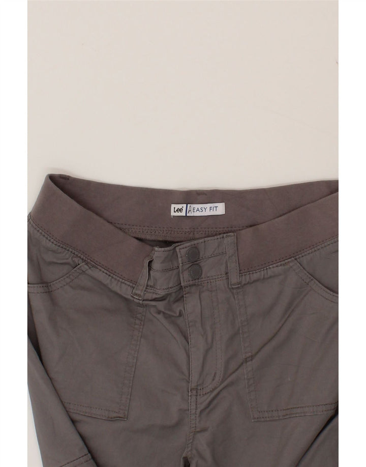 LEE Womens Easy Fit Straight Cargo Trousers W30 L23 Grey Cotton Vintage Lee and Second-Hand Lee from Messina Hembry 