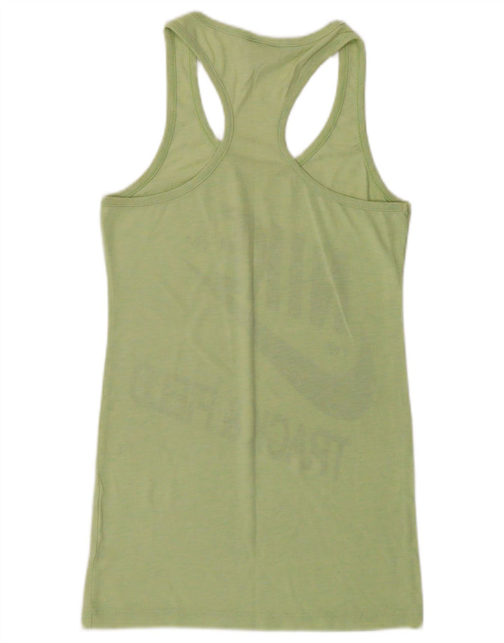 Γυναικείο γραφικό γιλέκο NIKE τοπ UK 8 Small Green