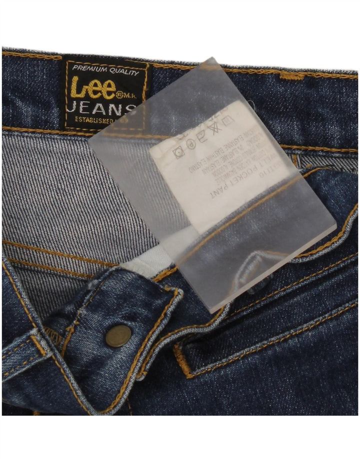 Lee Γυναικείο ίσιο τζιν W32 L29 Μπλε βαμβακερό