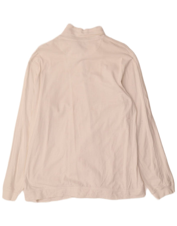 Champion γυναικεία αθλητική φόρμα Top Jacket UK 18 XL White Cotton