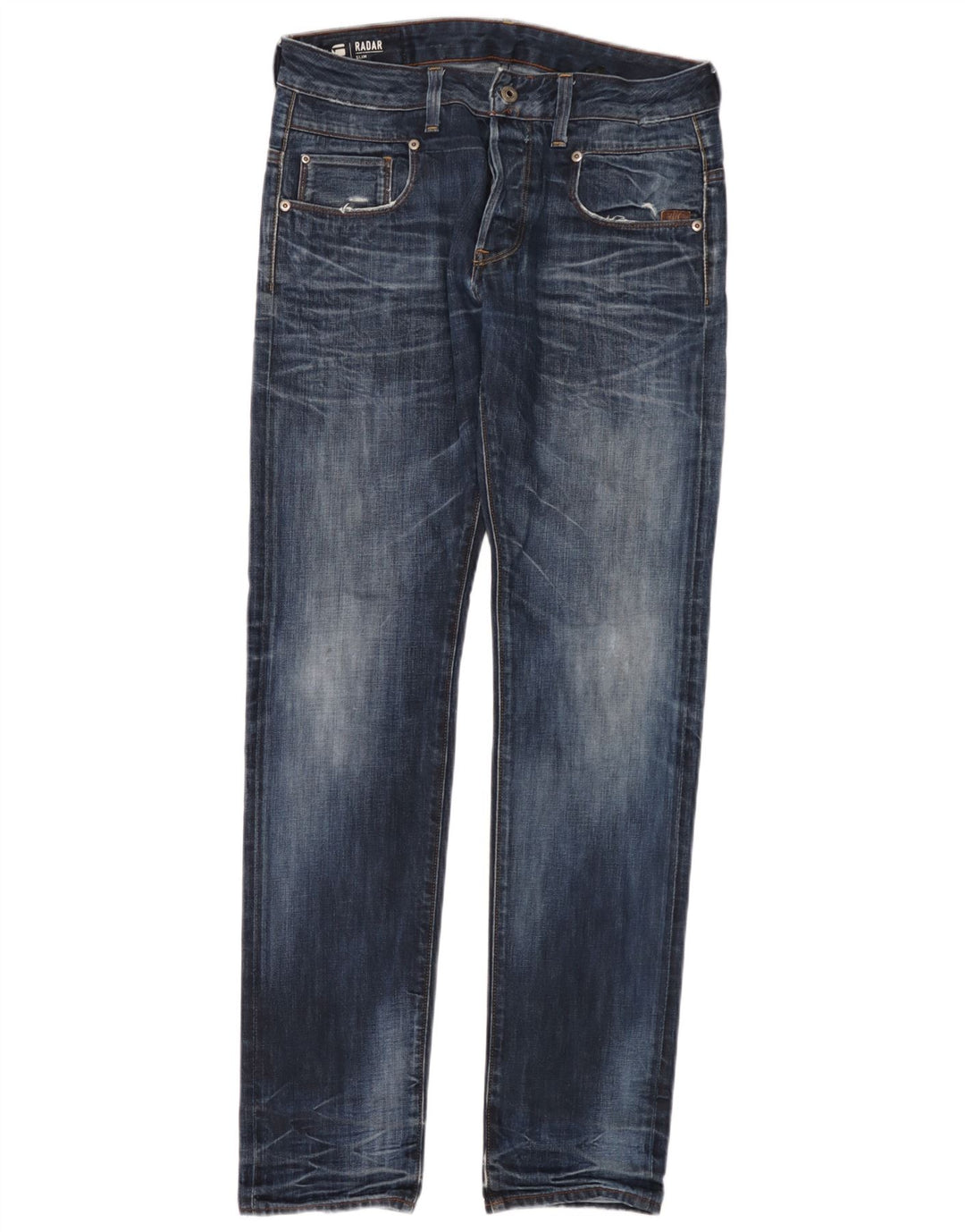G-Star Ανδρικό Radar Slim Jeans W32 L34 Μπλε βαμβακερό