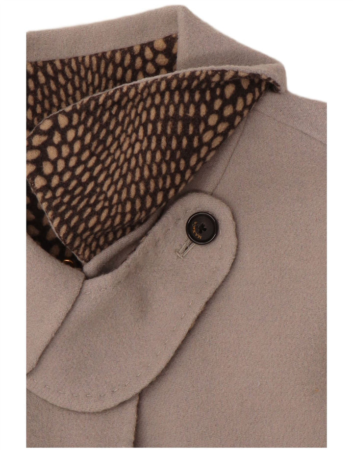 VINTAGE Γυναικείο Παλτό UK 14 Large Grey