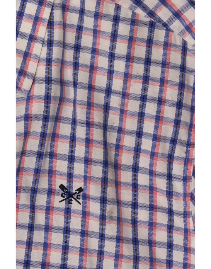 Crew Clothing Ανδρικό πουκάμισο Classic Fit Μεγάλο πολύχρωμο Check