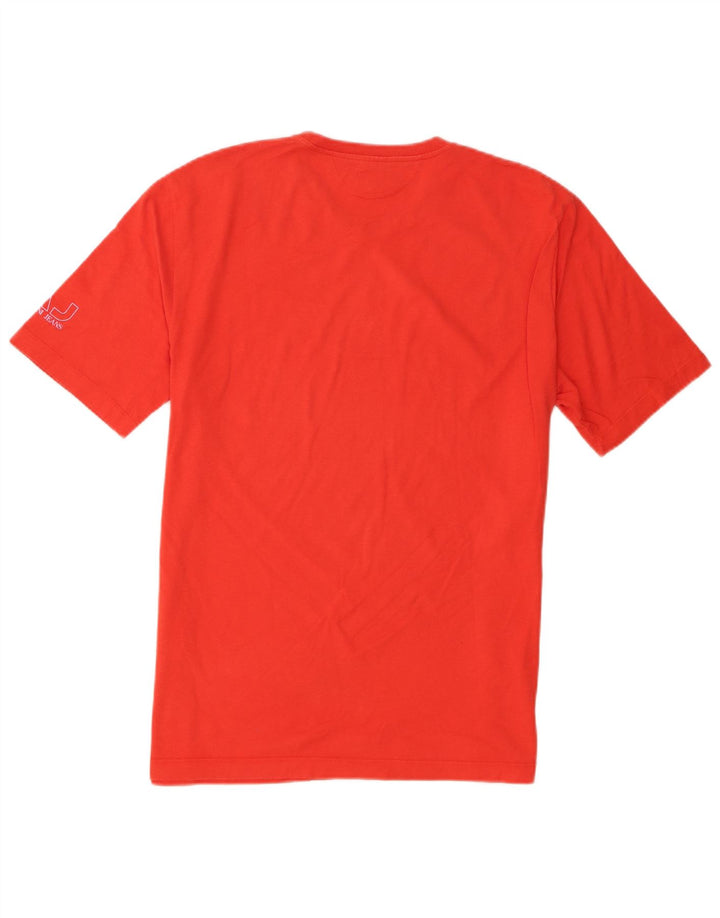 Armani Jeans Ανδρικό T-Shirt Top XL Red Cotton