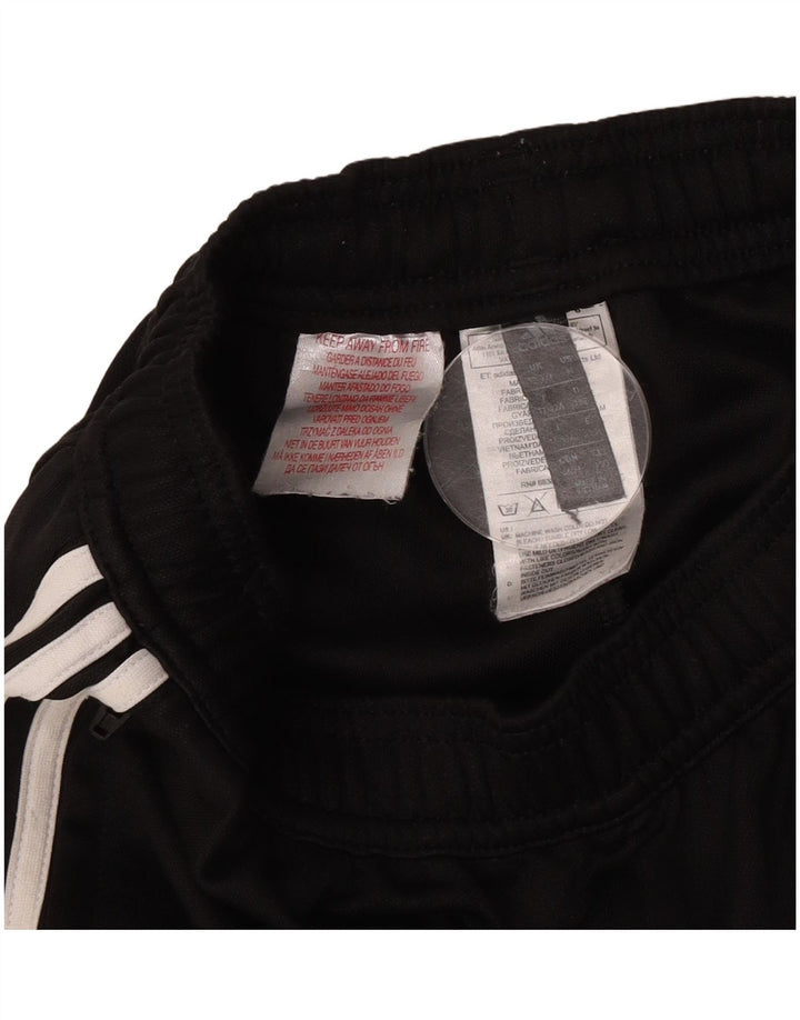 Παντελόνι αθλητικής φόρμας Adidas Boys 11-12 ετών Μαύρο Πολυεστέρα
