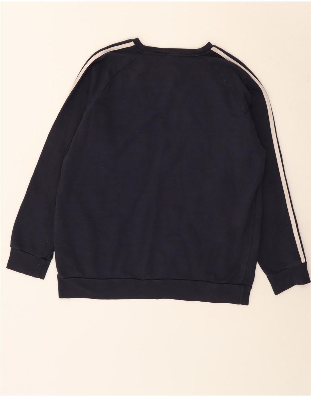 Adidas Γυναικεία φούτερ υπερμεγέθη Jumper UK 12/14 Medium Navy Blue Cotton