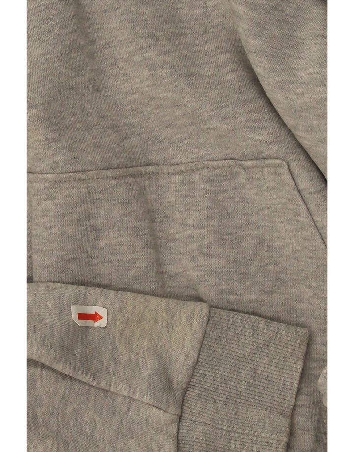Γυναικεία κουκούλα με γραφικά Puma UK 12 Medium Grey Flecked