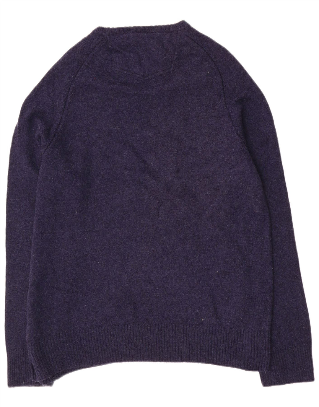 Ανδρικό πουλόβερ με λαιμόκοψη Fat Face 2XL Navy Blue Wool