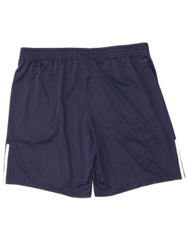 Ανδρικό αθλητικό σορτς Adidas Climalite XL Navy Blue Polyester