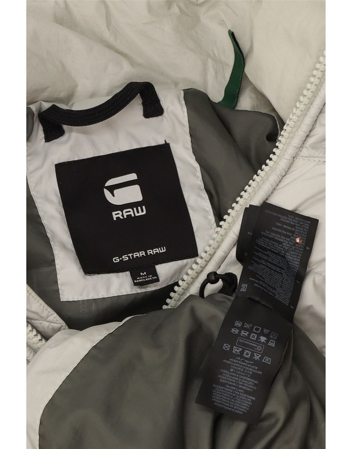 Ανδρικό μπουφάν με κουκούλα G-STAR UK 38 Medium Grey Polyester